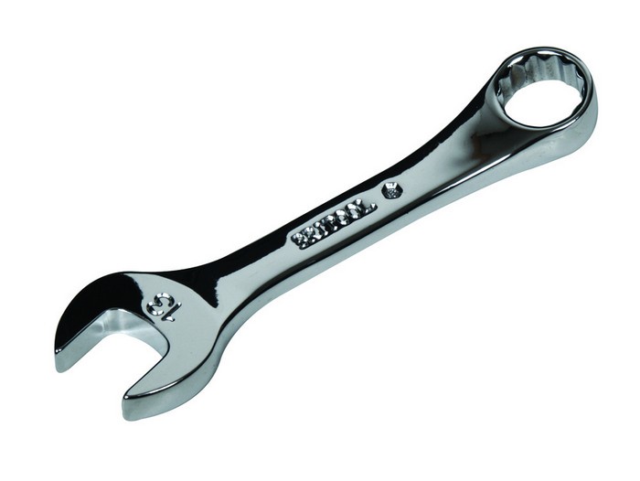 STUBBY COMBINATION SPANNER 14MM WITH BI-HEXAGON RING BRITOOL CXSM14A