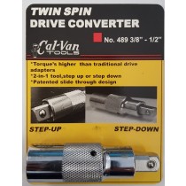 CALVAN TOOLS TWIN SPIN DRIVE CONVERTER 3/8 - 1/2" CV488