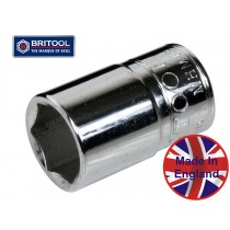 BRITOOL ENGLAND SOCKET 3/8" SD 1/4" AF HEXAGON PROFILE (6 POINT) MH250