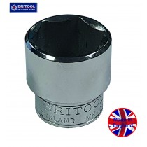 BRITOOL ENGLAND SOCKET 3/8" SQ DR 22MM HEXAGON PROFILE MHM22A MADE IN UK!
