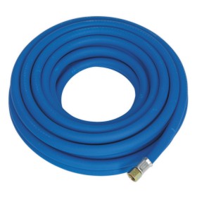 AIR HOSE 10MTR X DIA.8MM WITH 1/4"BSP UNIONS EXTRA HEAVY-DUTY FROM SEALEY AH10R SYP