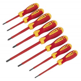SCREWDRIVER SET 8PC VDE APPROVED FROM SEALEY AK6124 SYP