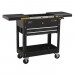 MOBILE TOOL & PARTS TROLLEY - BLACK FROM SEALEY AP705MB SYD